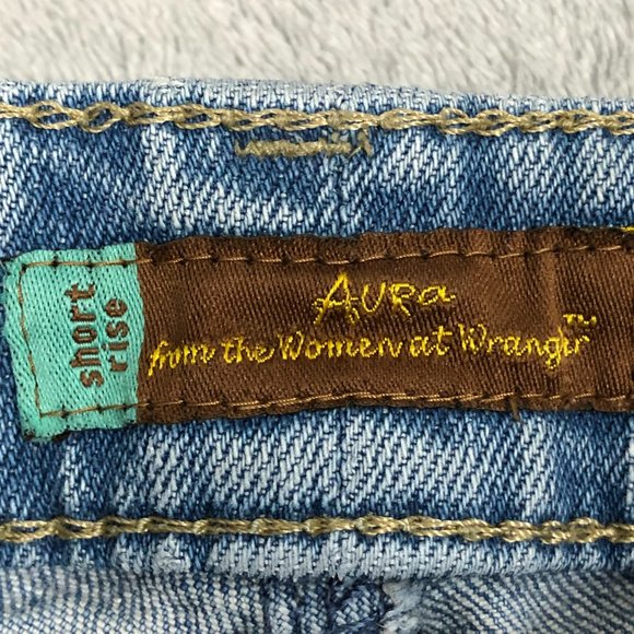 Aura Short Rise Women's 12P Denim Blue Jeans WPL 6428 - Picture 16 of 17